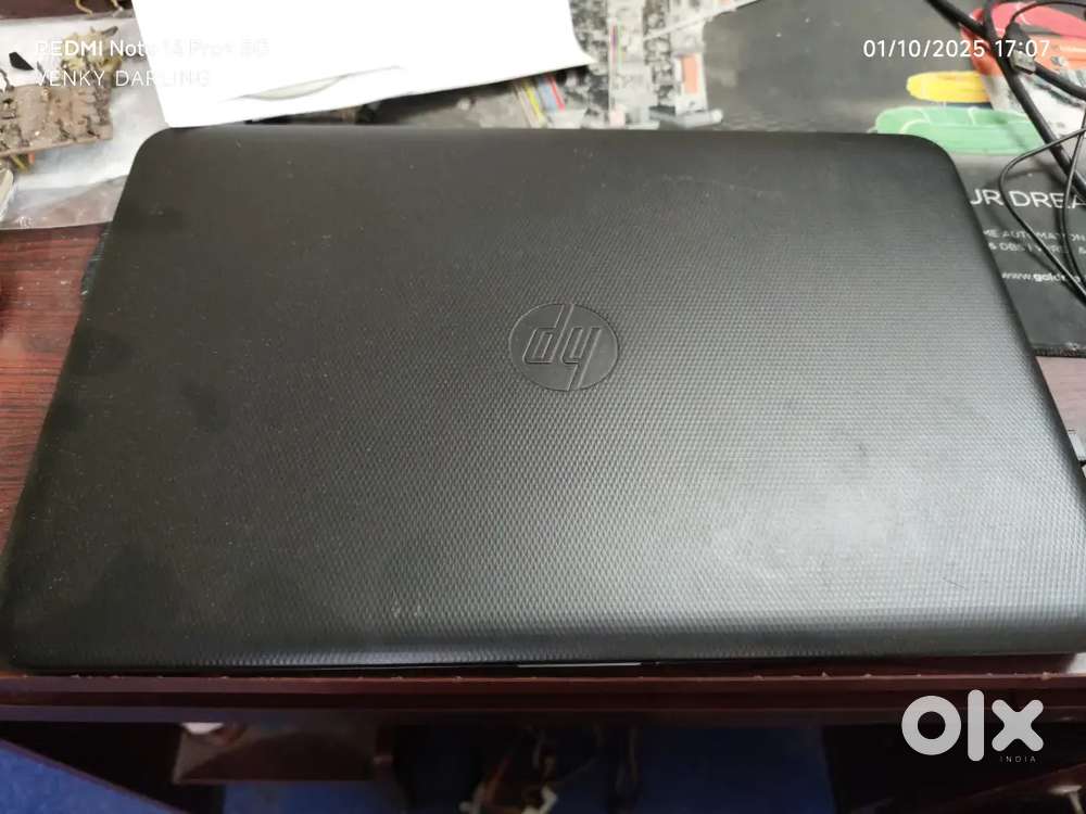 HP laptop black colour
