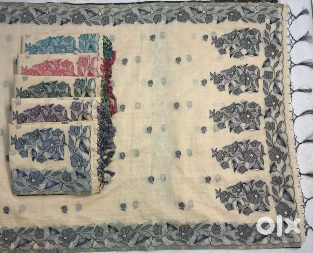 Chanderi cotton Saree