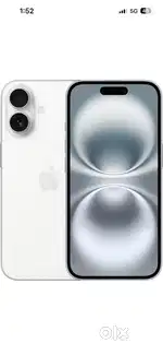 1 phone 16 white colour 128gb