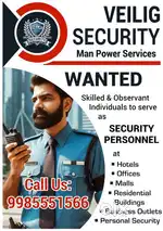 Security gurads and house keeping