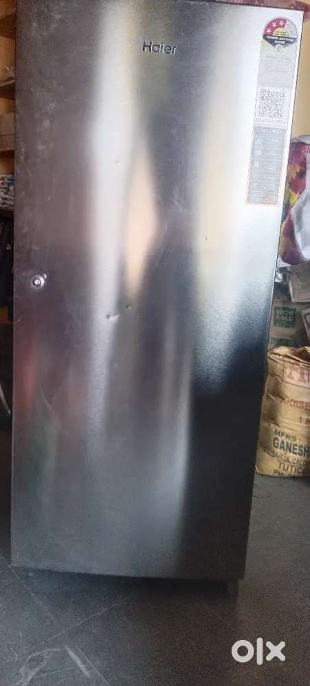 Haier fridge single door full condition 190 ltr
