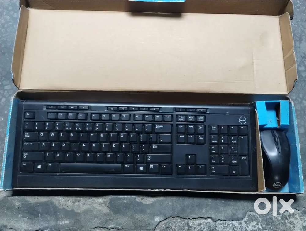 Wireless keyboard and mouse Dell good condition