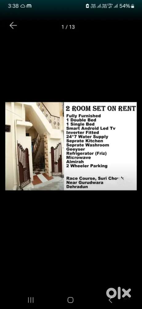 Two Room Set For Rent