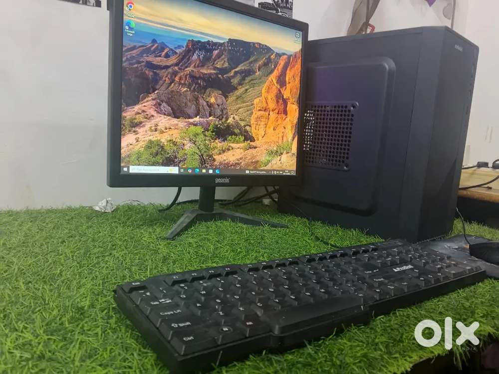 Complete PC Set  Intel i3  4GB RAM  128GB  18-inch Display  New