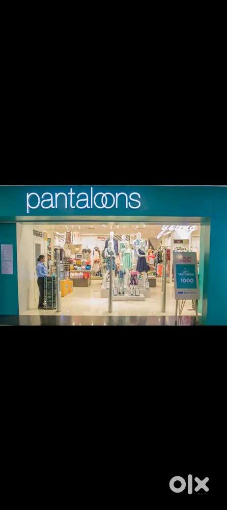 Description !! LIMITED VACANCY ARE AVAILABLE FOR PANTALOONS STOR