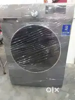 #@06/Grey color fornt load fully automatic washing machine (Seconds)