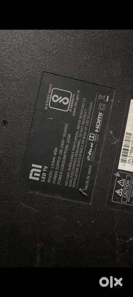 MI TV 43 inches sale