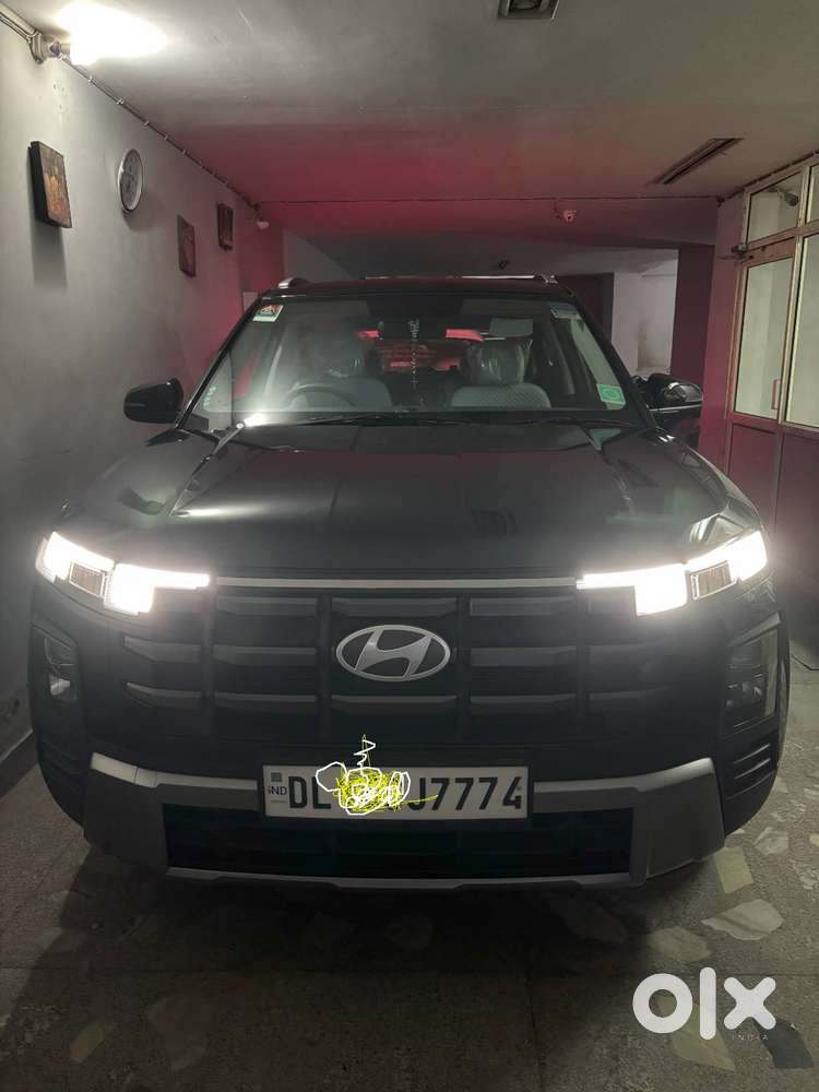 Army personal use, Hyundai Creta latest Model, bold black