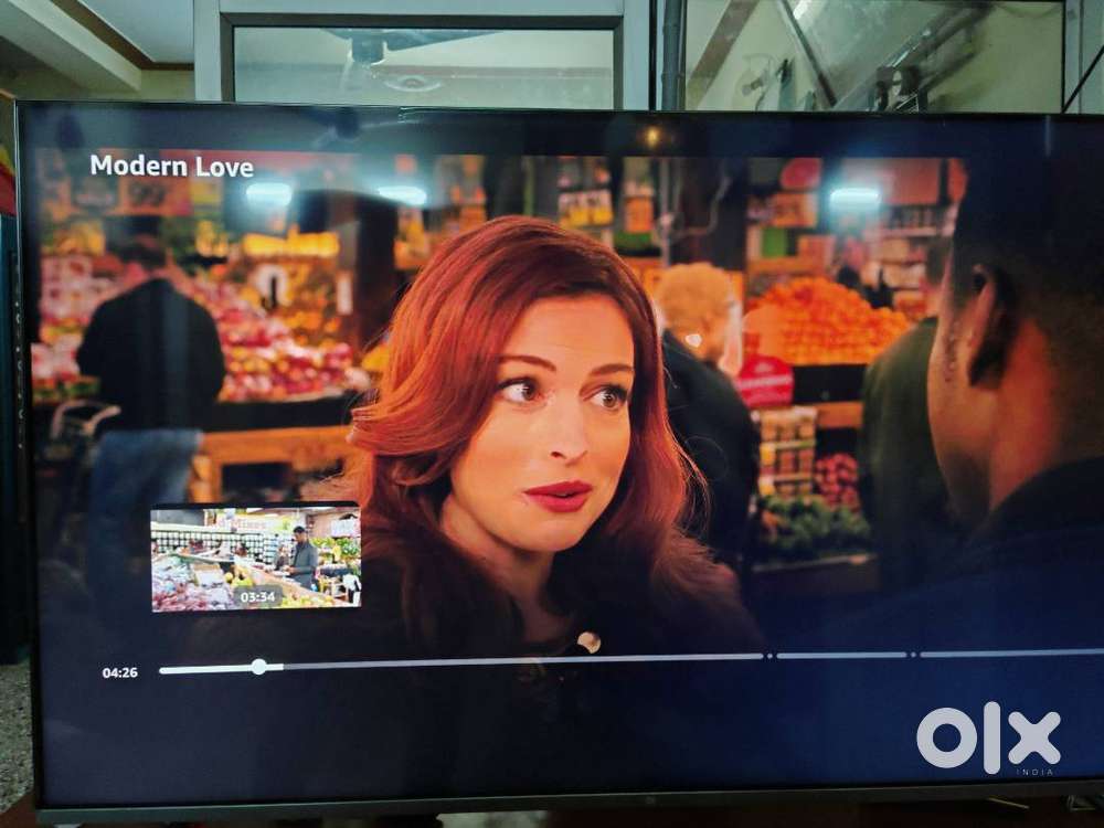 MI 55 inch QLED TV perfect working condition.