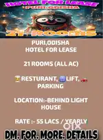 HOTEL LEASE IN PURI, ODISHA