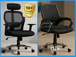 LONG SEATING WFH REVOLVING CHAIRS | OFFICE, LIBRARY, STUDY, BOSS
