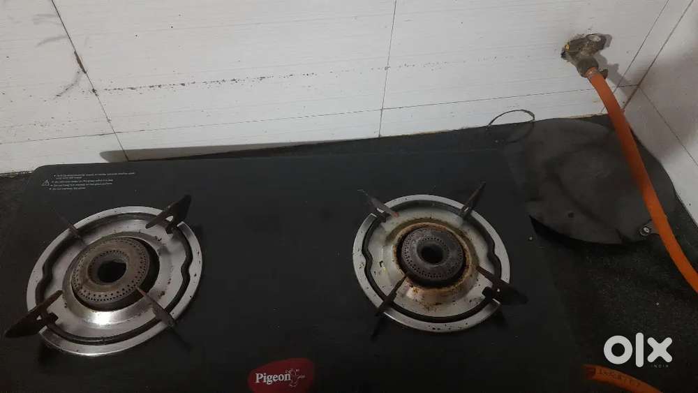 Pigeon 2 burnal गैस chula 2 year used