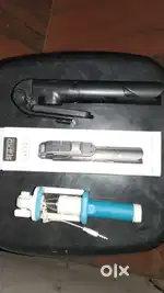 Blueooth Selfie stick free one more selfie stick and free mic