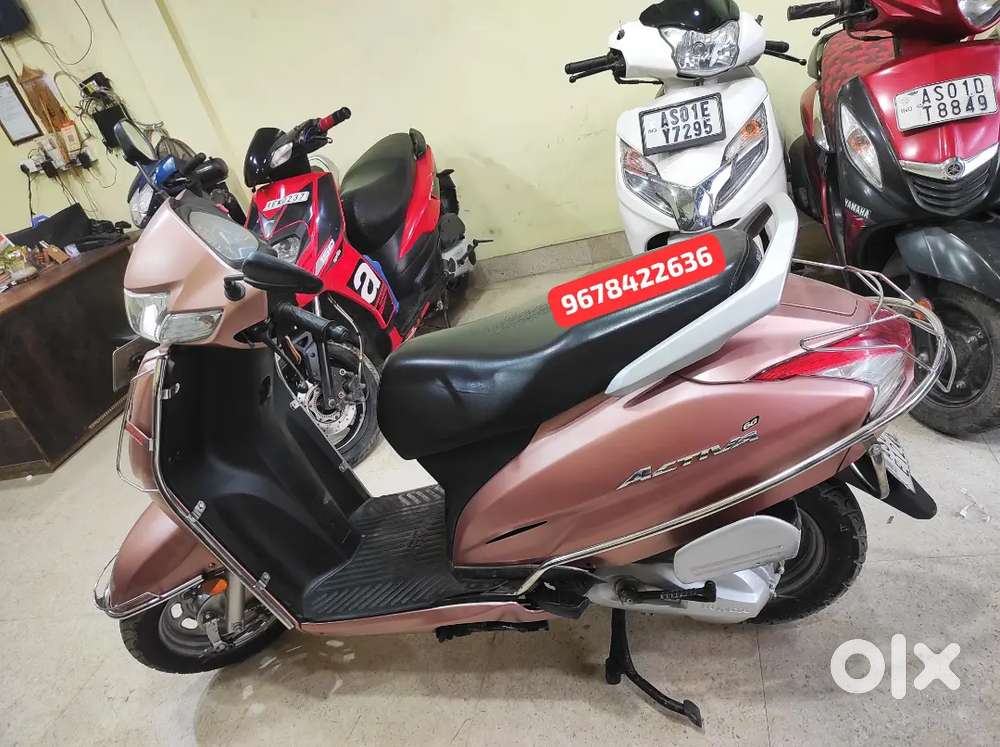 HONDA ACTIVA 6G DLX (2022) MAGNIFICENT COPPER COLOUR SHOWROOM CONDITHN