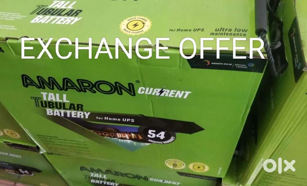 INVERTER BATTERY EXCHANGE OFFER 54*MONTHS WARRANTY