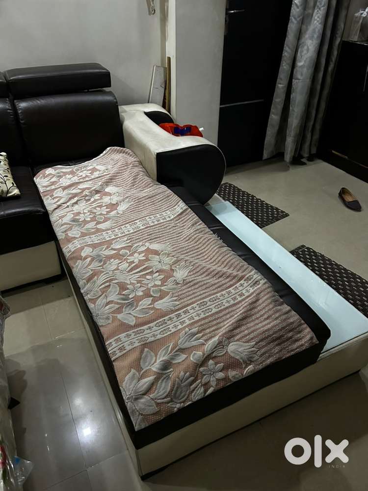 Sofa right hand side set for sale along with 2 side seats