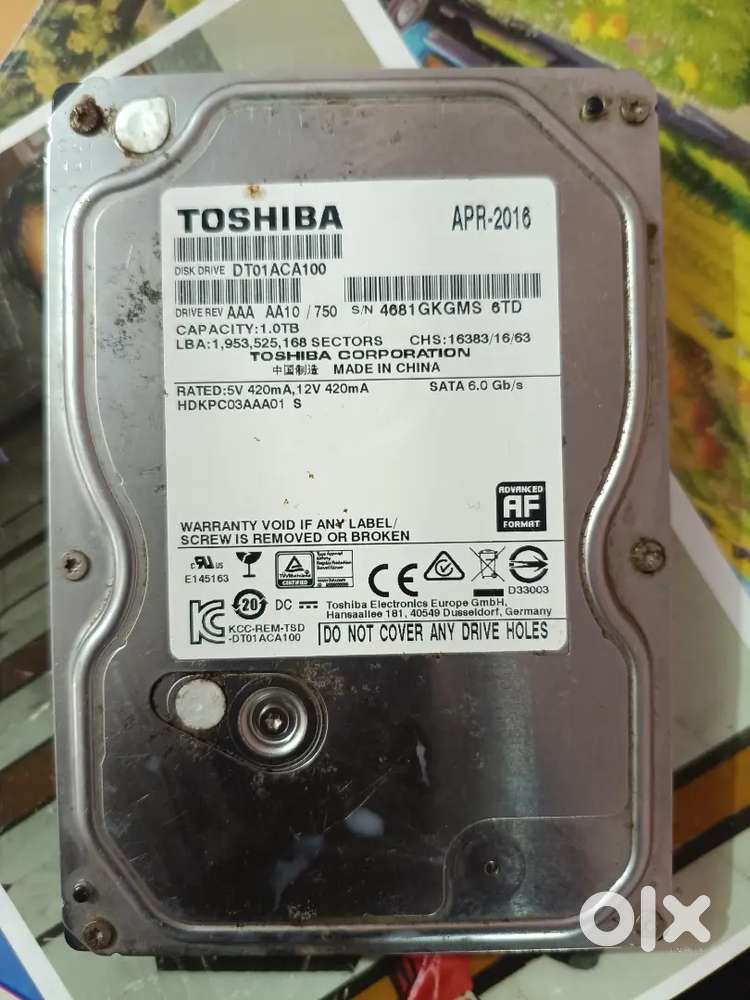 Toshiba harddisk