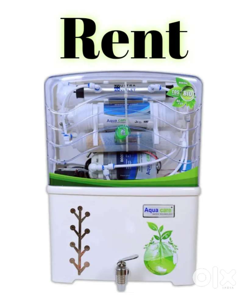 Ro water purifier available on rent