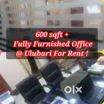 600sqft Fully Furnished Office @ Ulubari For Rent