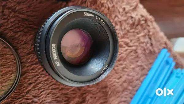 Nikon Nikkor AFS & Prime 50mm 1.8 Lens