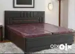 Saturday sale buy new double bed 3990, with box 6990/-Emi on