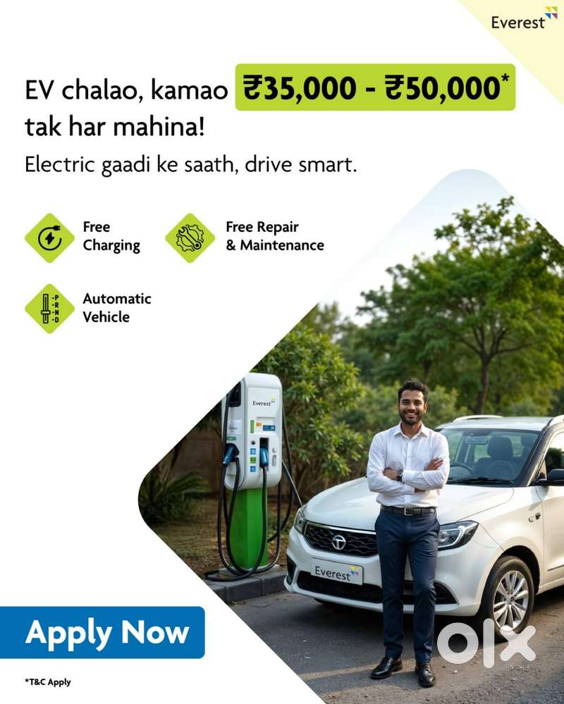 Driver Wanted: Drive EVs with Everest Fleet in Delhi