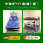 Online shopping Steel Cot Bed Foam Mattresses Sales Bunker Manufactur