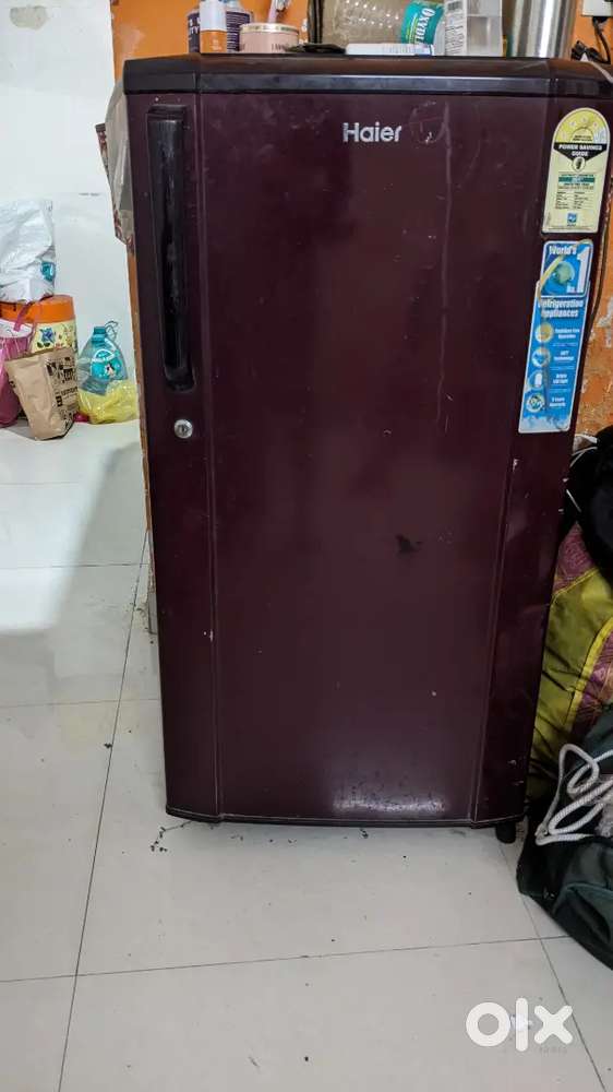 Haier single door fridge