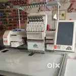 Hsw 12 needle computer embroidery machine