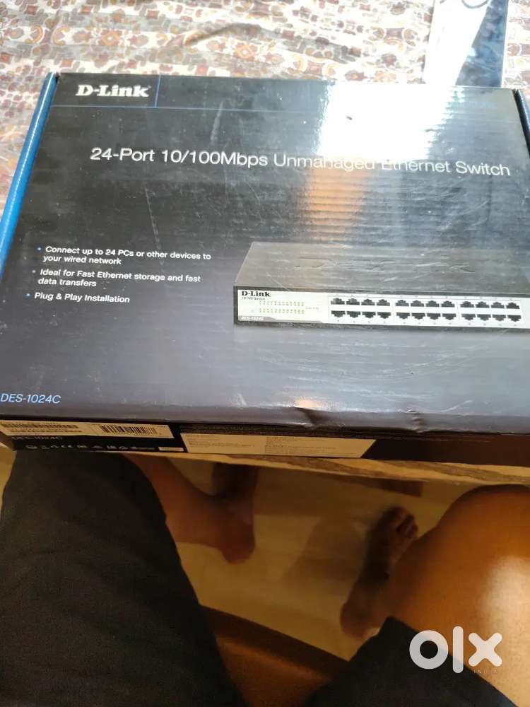 D-Link 24 Port 10/100 Ethernet switch