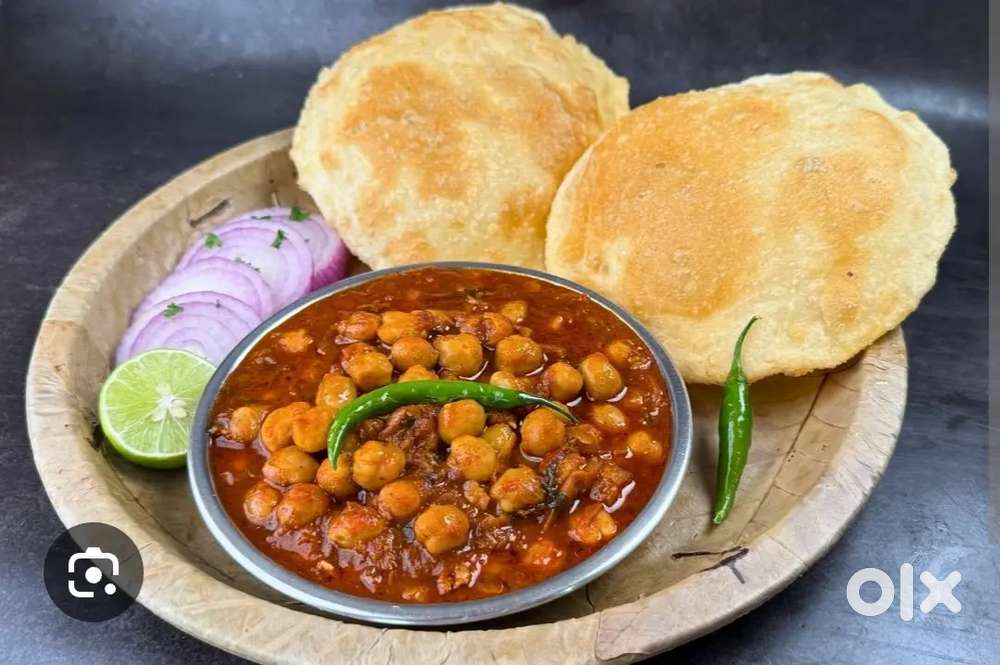 Koi bhi ache chole bhature banane wala karigar chahiye Delhi shadi pur