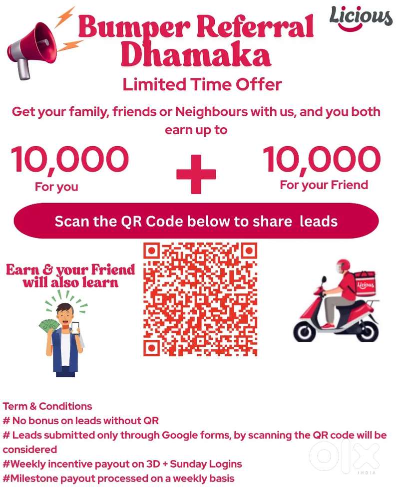 Part Time Delivery Job (Sholinganallur)