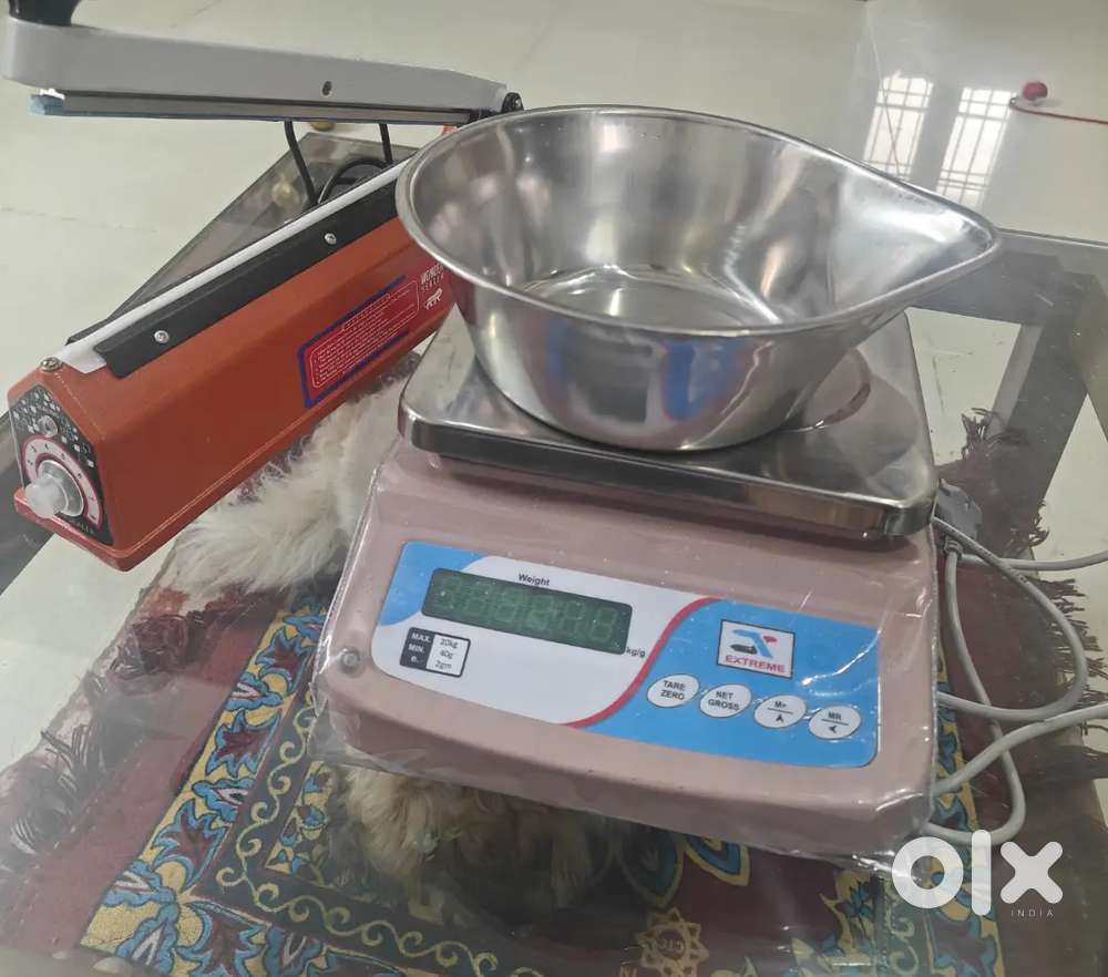 Weighing machine & selaer machine