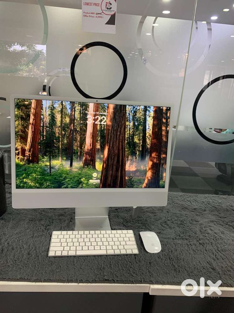 Apple iMac \ M3 processor \ 8GB-256GB \ 24inch \ 8Core \ Retina \WRNTY