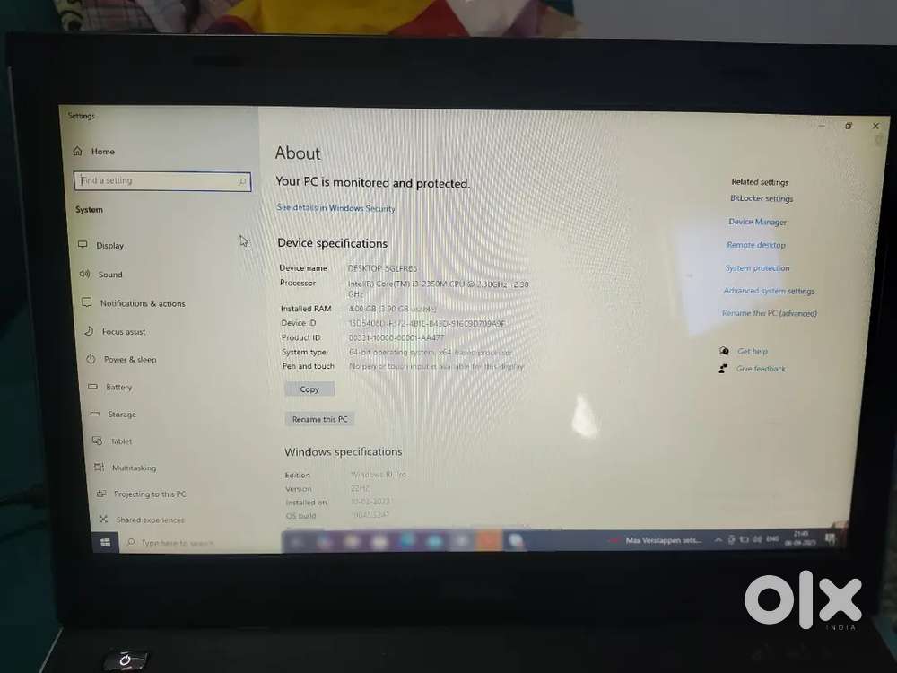 Dell laptop good condition