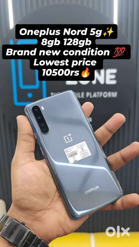 Oneplus nord 5g 8gb 128gb not even single scratch brand new condition