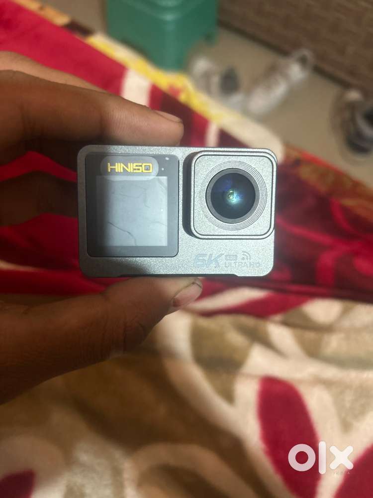 hiniso 6k action camera 3month old