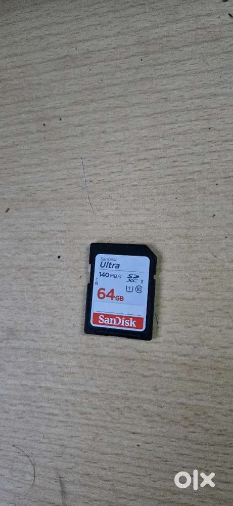 SanDisk Ultra 64GB SD Card  140MB/s  Class 10  DSLR/Mirrorless