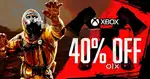 40% Discount & All Games! Xbox and pc games available