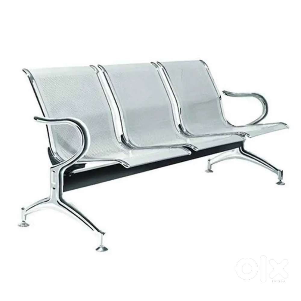 3 seater stainless Steel sofa