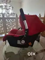 Babyhug onyx 3-in-1 car seat & carry cot with rocking base 67×42×55 cm