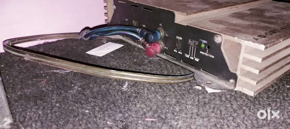 Auto star amplifier  2 channel chalu condition