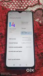 6/128 Redmi 9 power with huge battarey