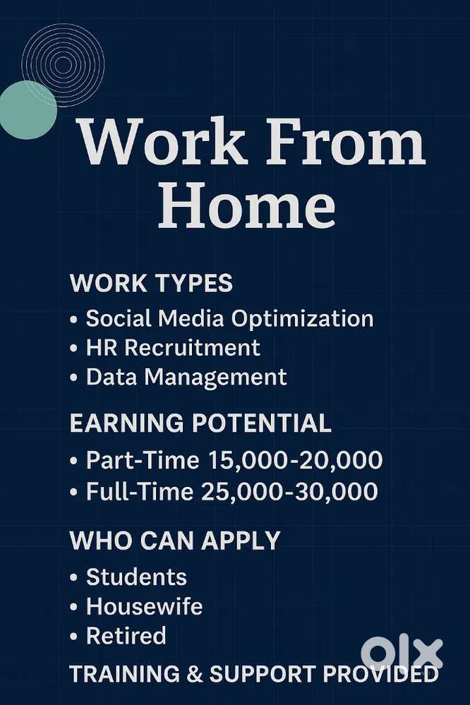 Work from home opportunity