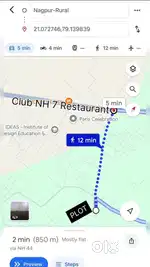 Semi commercial plot outer ring road hudkeshwar