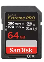 High rangecamera(Sony 7r3) memory card