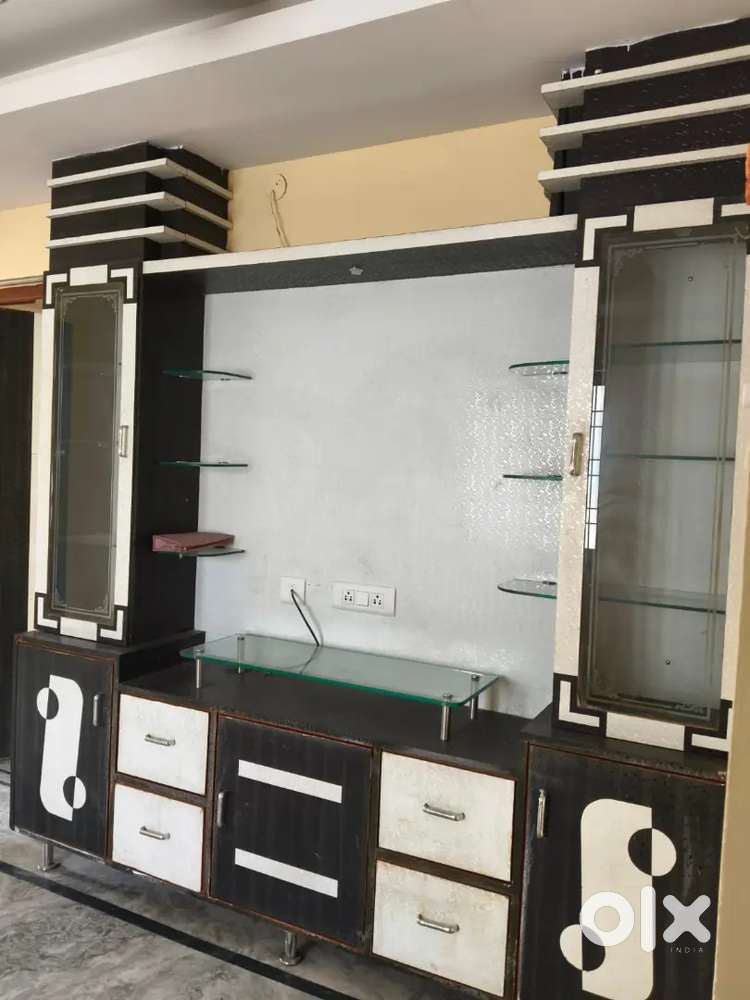 Cupboard work done, Marble floor, near to yendada highway