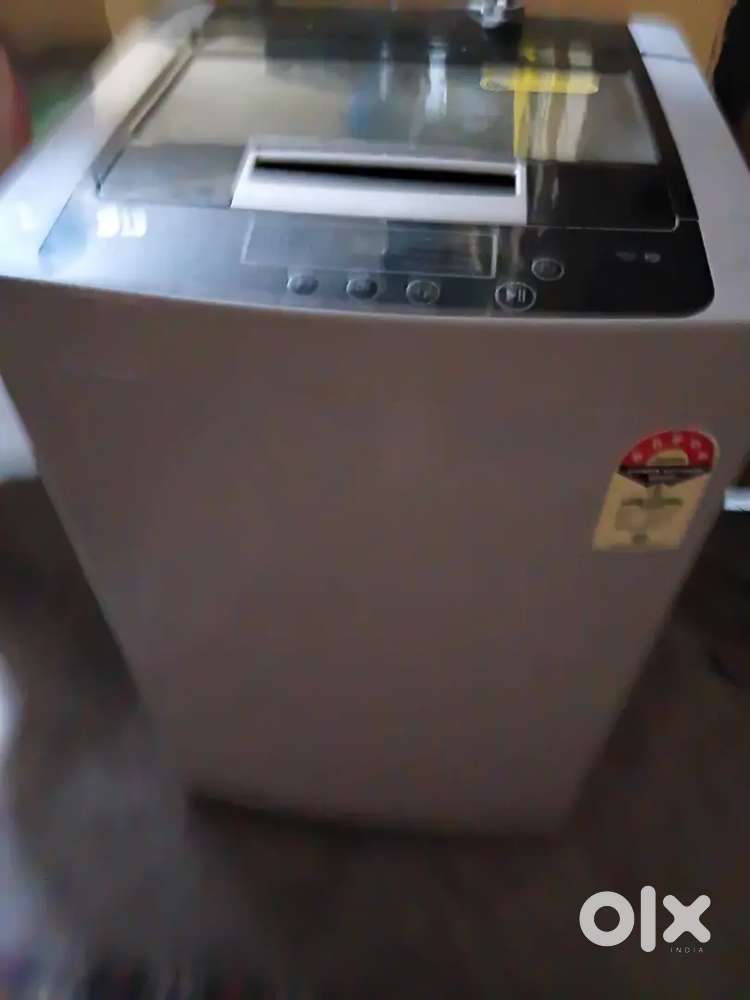 Top loaded LG washing machine