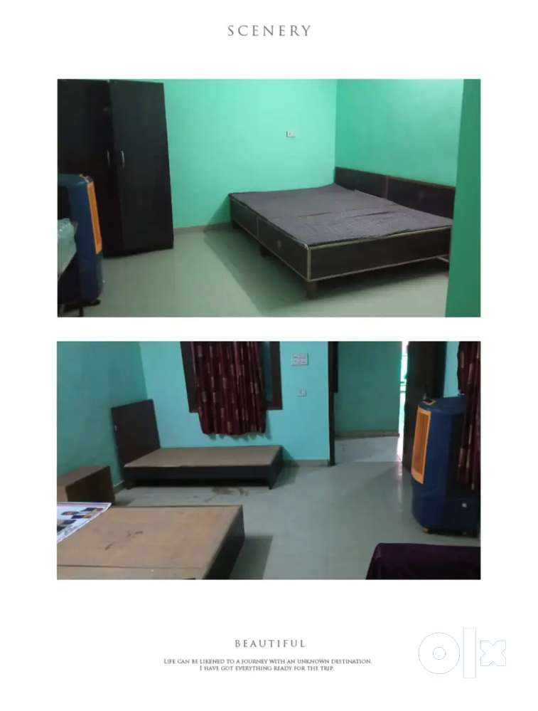 Well furnished hostel room for boys available
