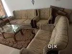 3+2+1 Solid Teak Wood Sofa Set